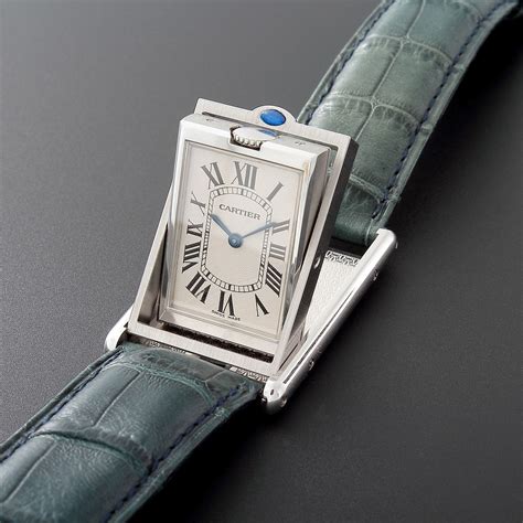 cartier basculante|cartier tank basculante watch.